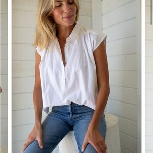 Marea by Liz Joy White Diane Top